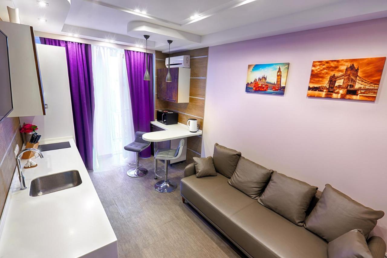 Sauna, Big Jacuzzi , Khreshchatyk Apartments Kijev Kültér fotó