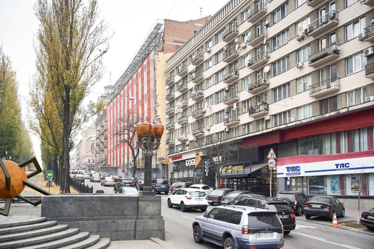 Sauna, Big Jacuzzi , Khreshchatyk Apartments Kijev Kültér fotó